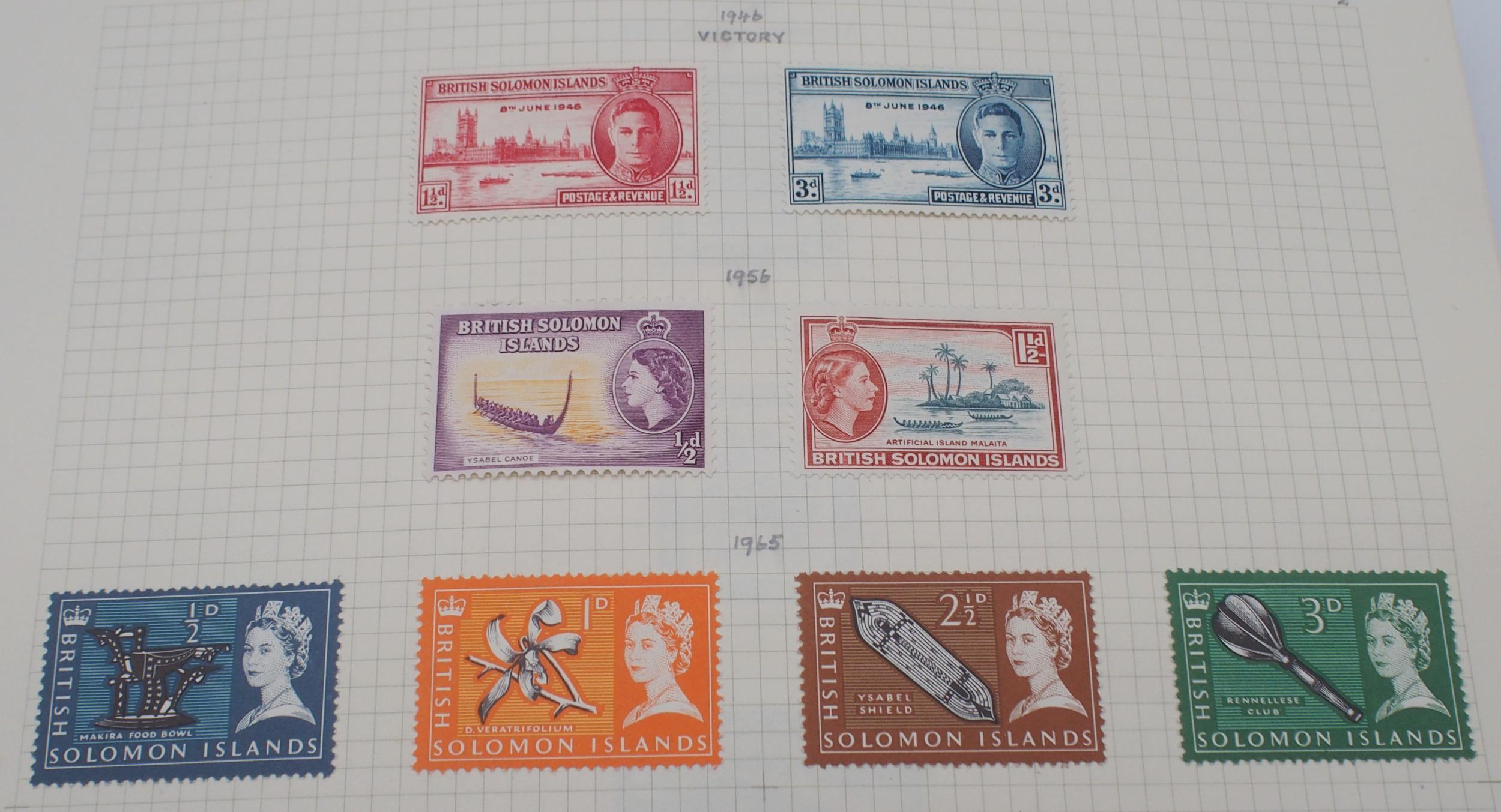 British Colonies and Protectorate stamps in a Stanley Gibbons Devon Stamp Album from 1867 Heligoland - Image 18 of 39