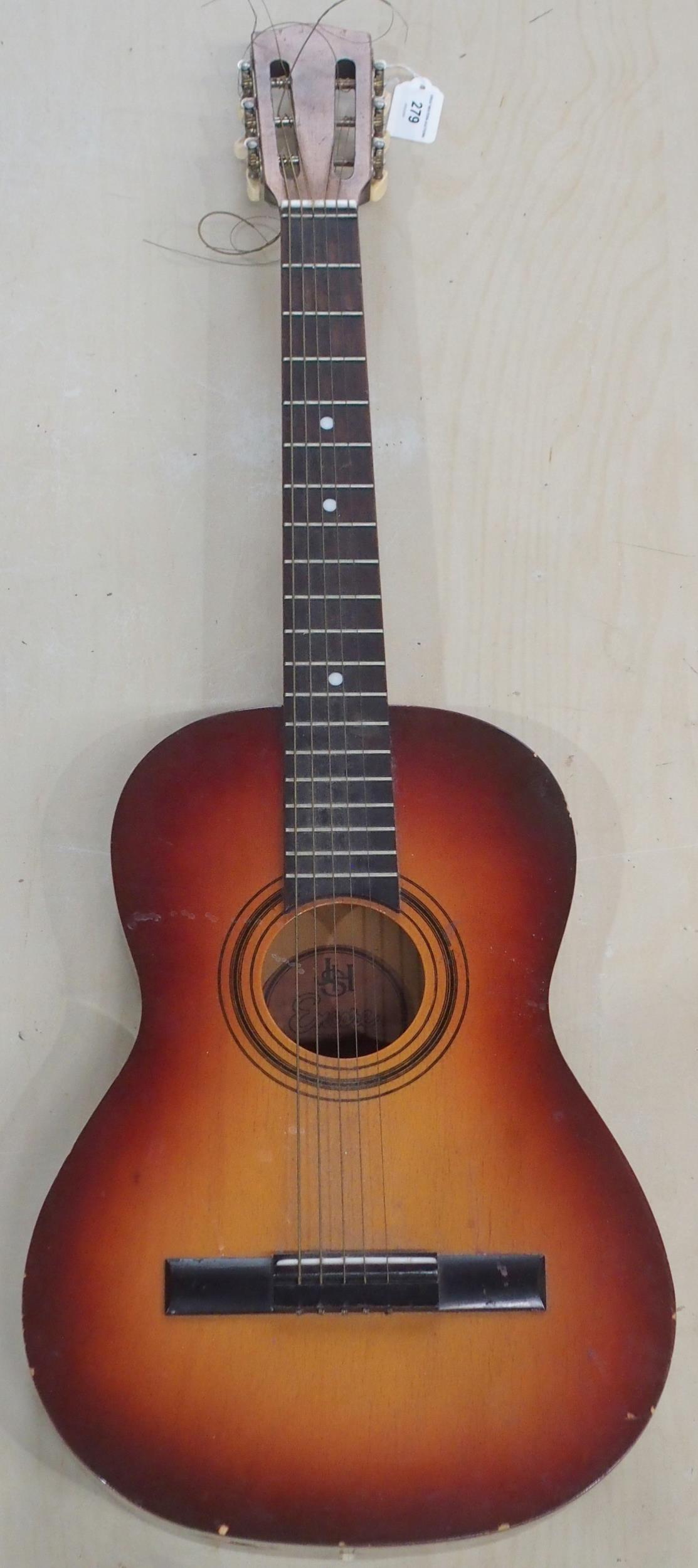 An Encore JSH acoustic guitar serial number ENC 30S made in Romania   Condition Report:Available