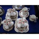 A Grafton China Malvern pattern tea service Condition Report:Available upon request