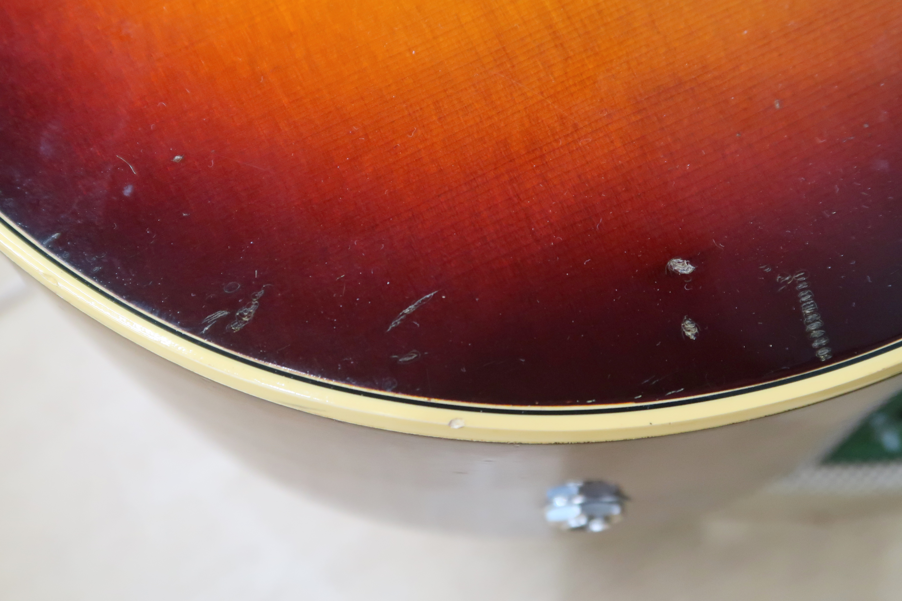 GIBSON a Gibson J160E electro acoustic guitar in dark sunburst serial number 890922 circa 1969 - Image 36 of 39