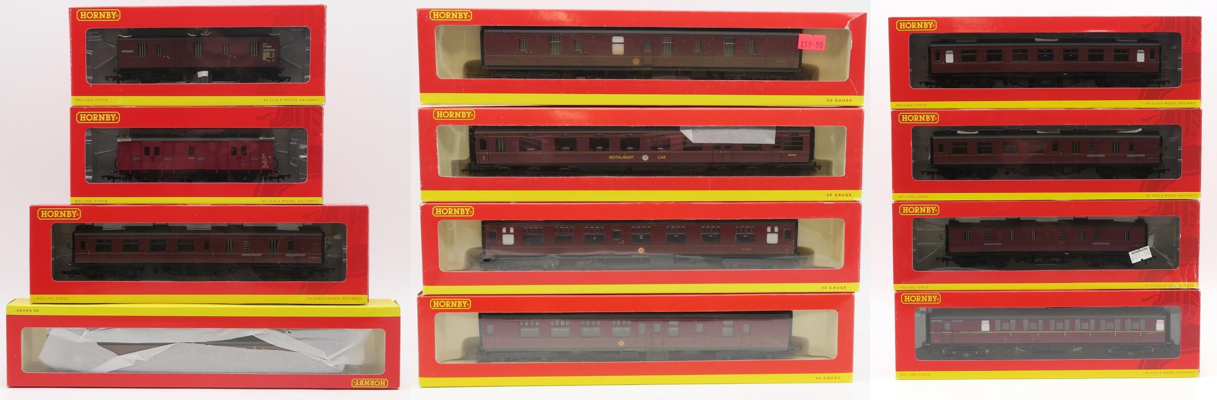 Hornby 00-gauge carriages, boxed - R4203A BR Mk1 Buffet Coach (Midland Region) 'M1820' Weathered,