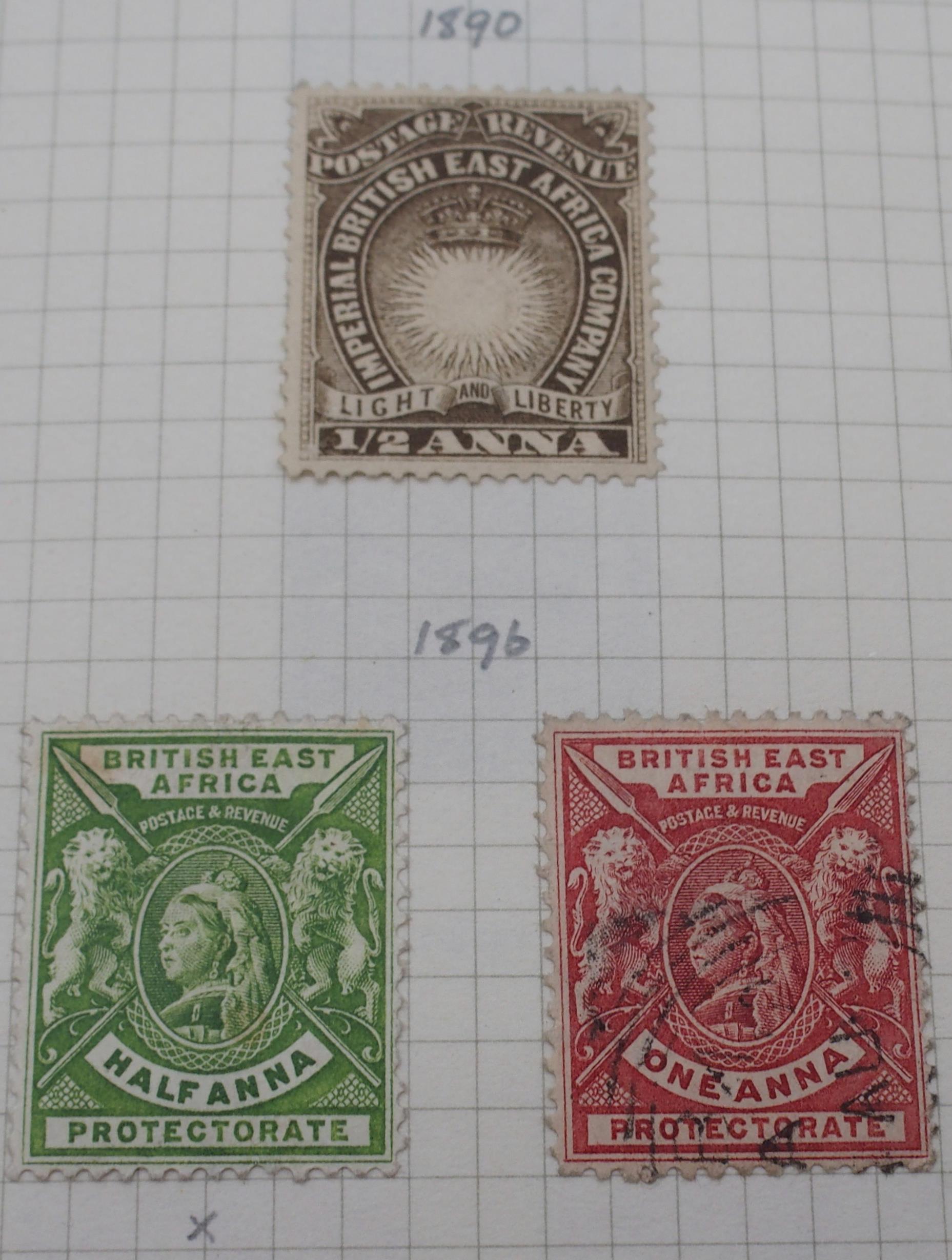 British Colonies and Protectorate stamps in a Stanley Gibbons Devon Stamp Album from 1867 Heligoland - Image 13 of 39