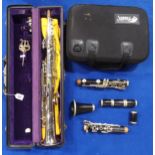 C.G. CONN a white metal soprano saxophone Made by C.G. CONN ELKHART IND. U.S.A. PATD. DEC. 8. 1914