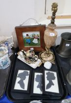 Three Mason's jugs, two Copeland Spode's Tower plates etc Condition Report:No condition report