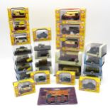 A small collection of boxed 1:76-scale/00-gauge motor vehicles, by Pocketbond Classix and Oxford
