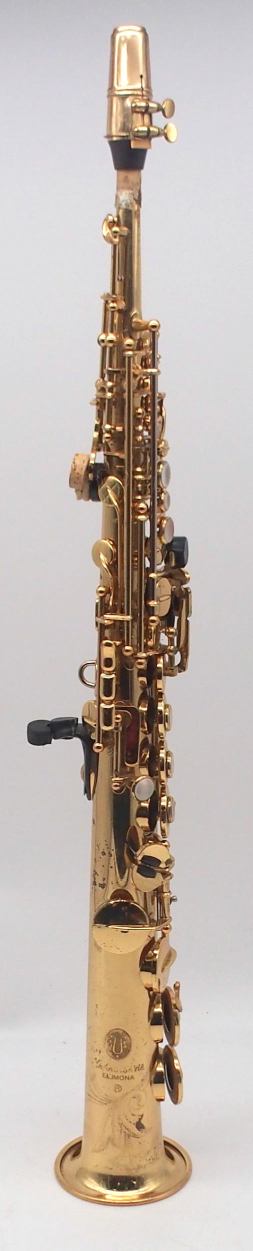 YANAGISAWA Elimona soprano saxophone serial number 00119353 JAPAN with fitted case Condition