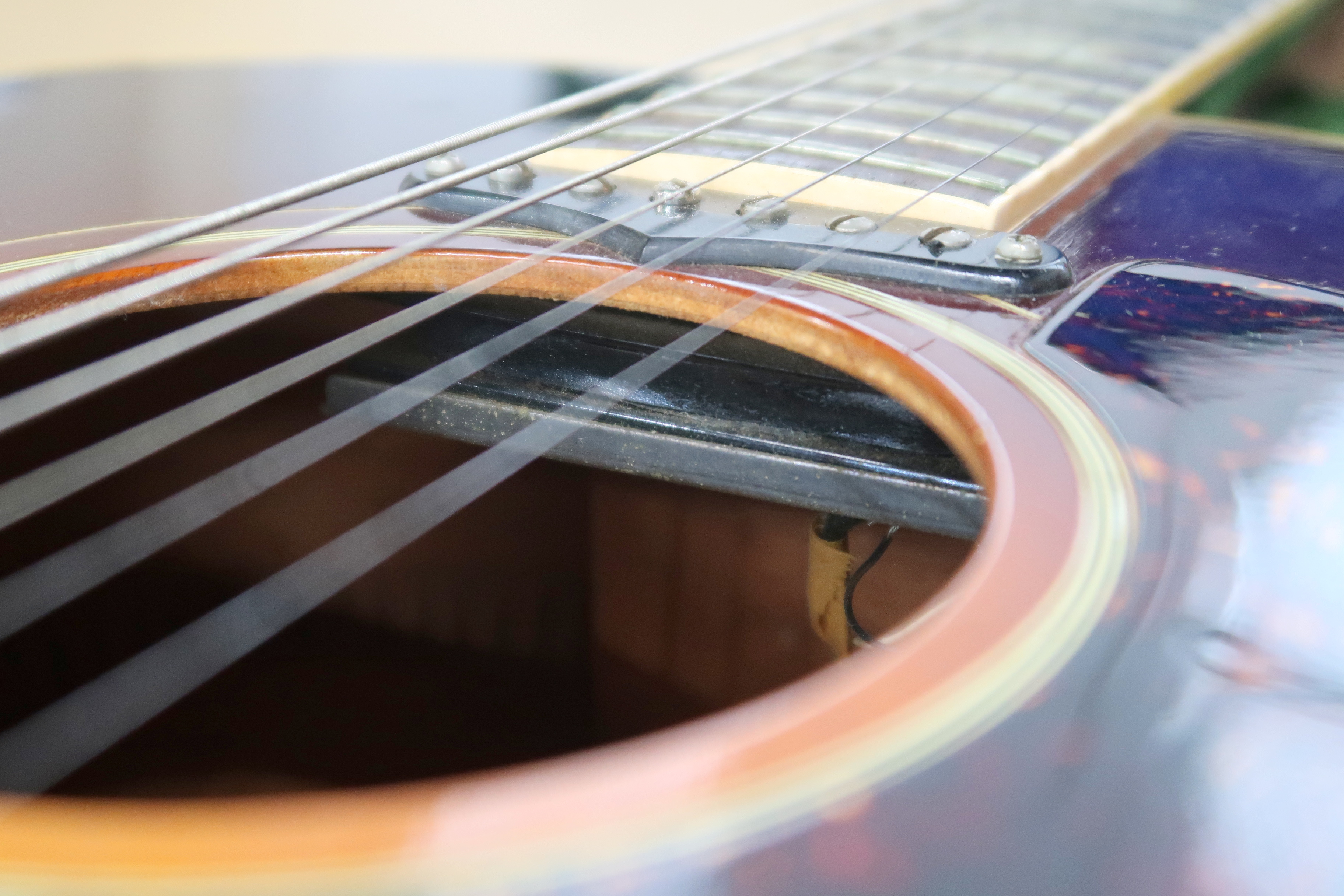 GIBSON a Gibson J160E electro acoustic guitar in dark sunburst serial number 890922 circa 1969 - Image 39 of 39