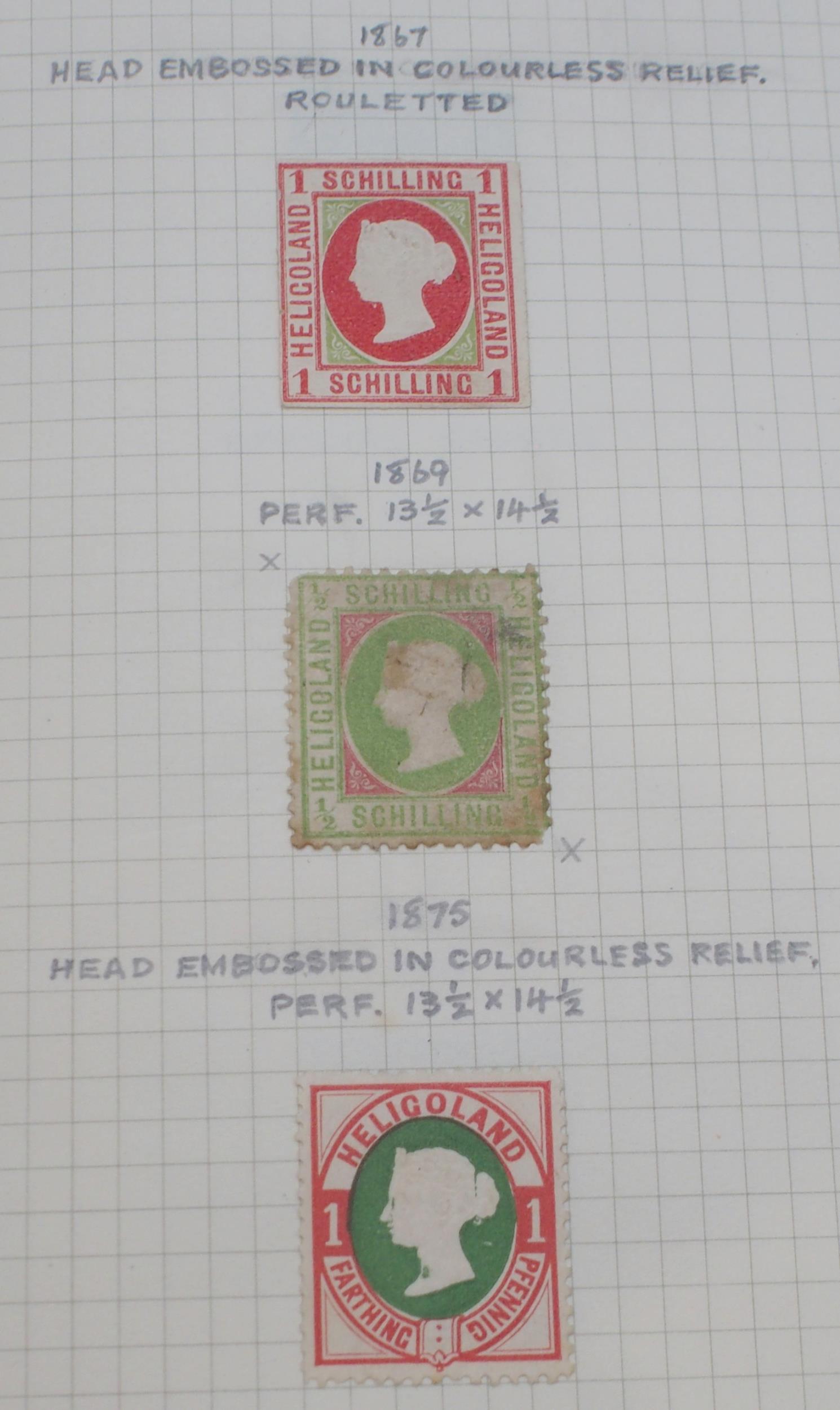 British Colonies and Protectorate stamps in a Stanley Gibbons Devon Stamp Album from 1867 Heligoland - Image 24 of 39