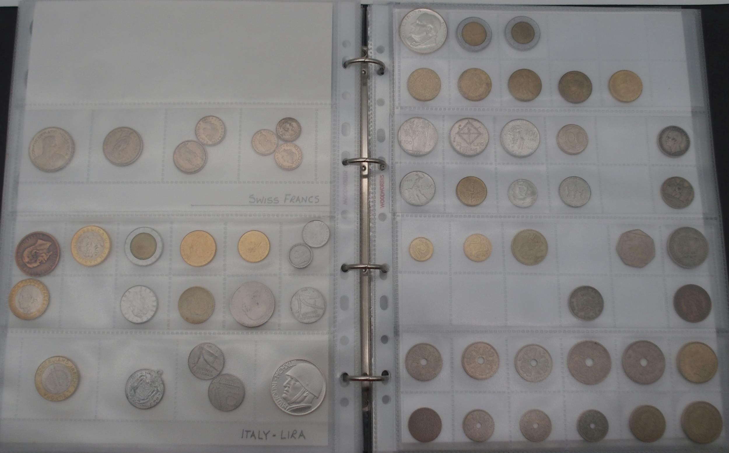 A collection of worldwide coins an album Condition Report:Available upon request - Image 8 of 10