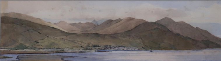 CHARLES WILLIAM DAY (BRITISH act.1817-1859)  FORT WILLIAM FROM CORPACH  Watercolour, dated 1826, 8 x