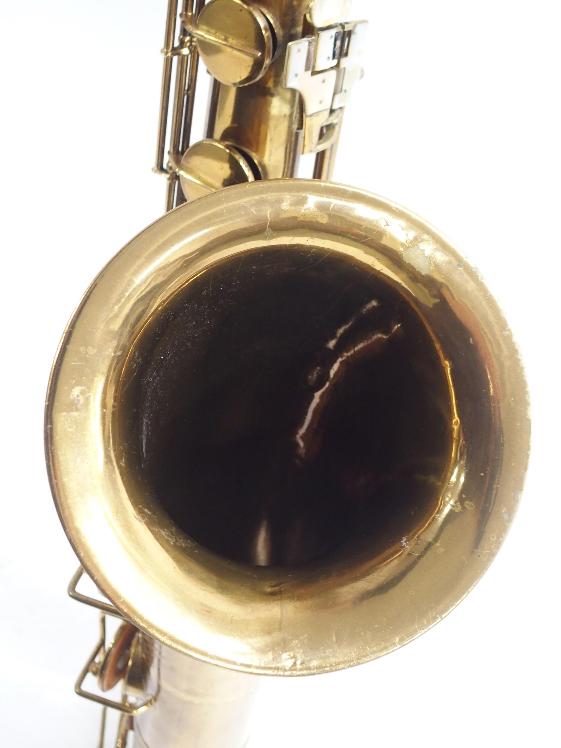 **WITHDRAWN** Pennsylvania Special Baritone Saxophone serial number 261180 engraved "Pensyl - Image 5 of 33