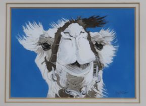 CONTEMPORARY SCHOOL  CAMEL  Gouache, signed lower right 'Beach', 17 x 23cm  Together with 2 prints
