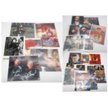 AUTOGRAPHS A collection of sci fi and fantasy signed photographs, to include Star Trek (Sir