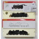 Hornby 00-gauge locomotives, boxed - R2529 BR Fowler 2-6-4T Class 4P Locomotive '42327' and R2545 BR