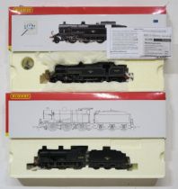 Hornby 00-gauge locomotives, boxed - R2529 BR Fowler 2-6-4T Class 4P Locomotive '42327' and R2545 BR