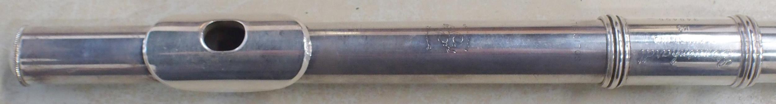 Gemeinhardt Model M3 Open-Hole Flute Silver serial number 348456 with Gemeinhardt fitted case - Image 3 of 6