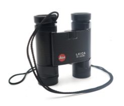 A  pair of Leica 8 x 20 BC pocket binoculars, with a Lowepro padded case Condition Report: