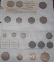 Great Britain a collection of coins showing examples of Victorian crowns 1887 and 1889, half crowns,