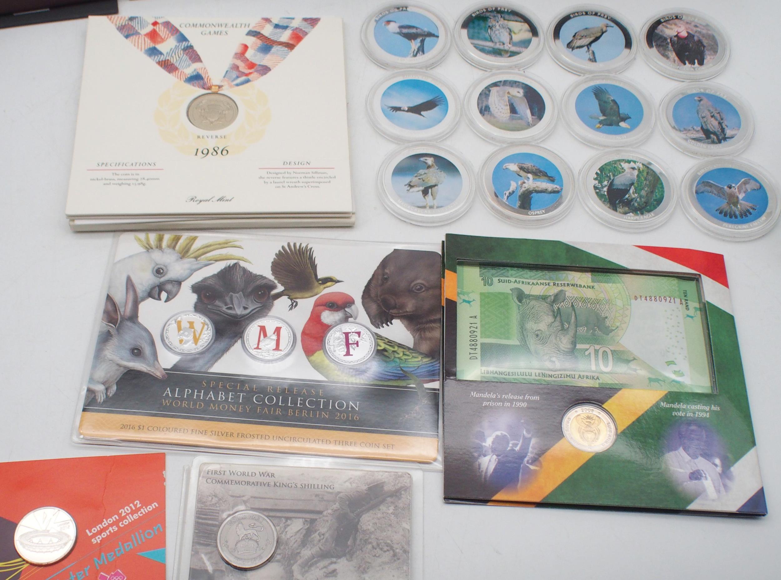 COMMEMORATIVE COIN SET a 2019 Date Stamp UK Specimen Set, pre-decimalisation commemorative set, - Image 2 of 4