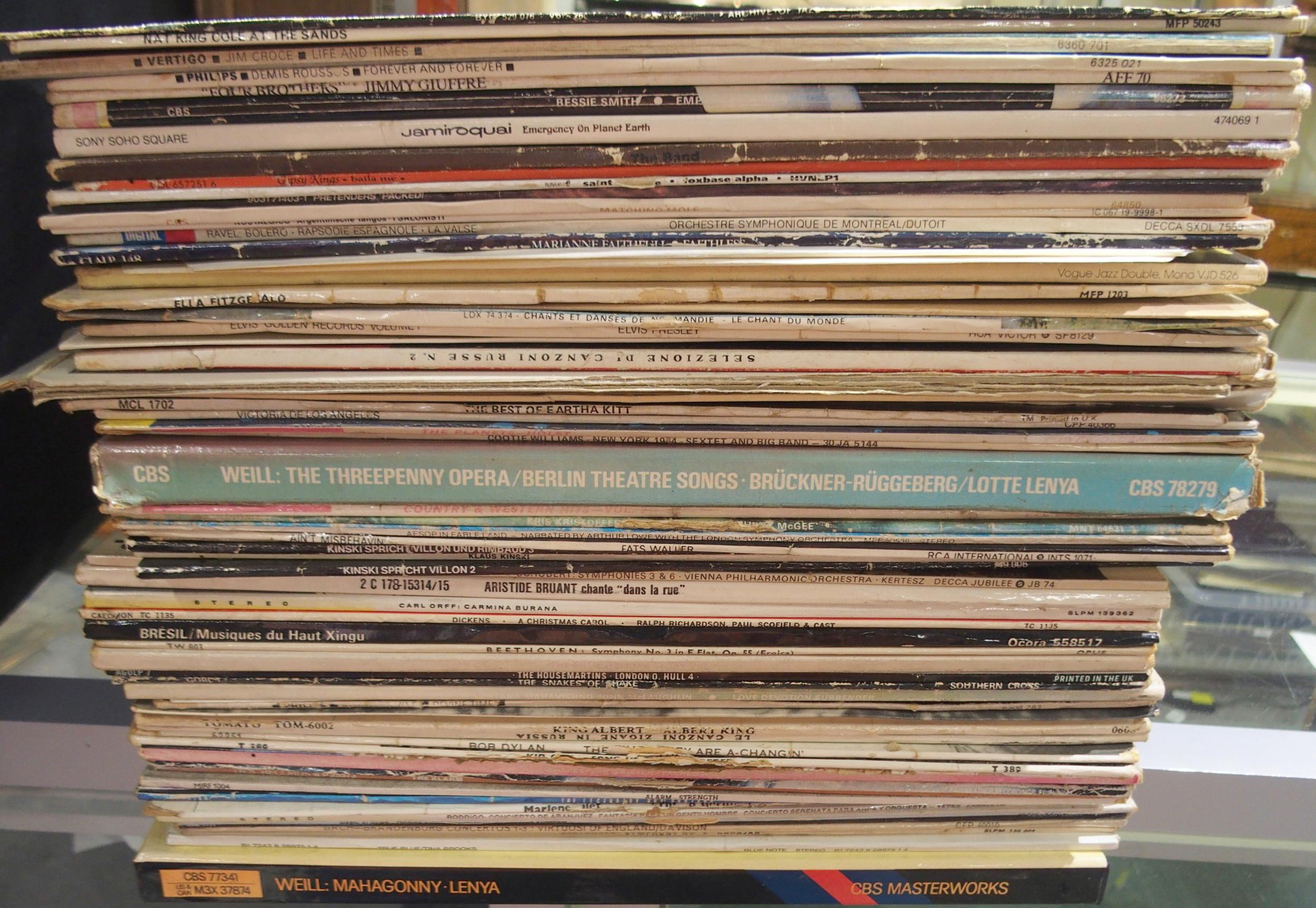 Vinyl LP Records a collection of rock, pop, spoken word, jazz and dance music vinyl records - Image 2 of 3