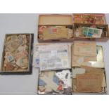 A lot comprising various loose stamps and cut off featuring Germany, France and the Netherlands