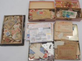 A lot comprising various loose stamps and cut off featuring Germany, France and the Netherlands