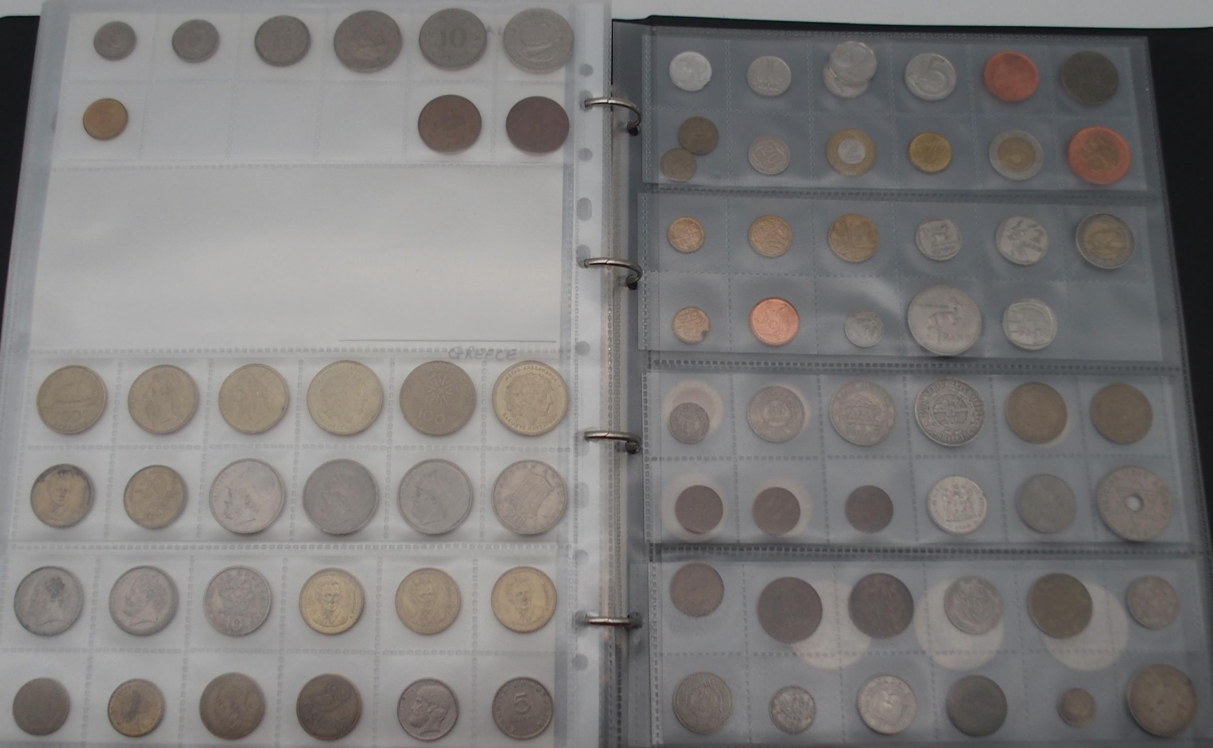 A collection of worldwide coins an album Condition Report:Available upon request - Image 10 of 10