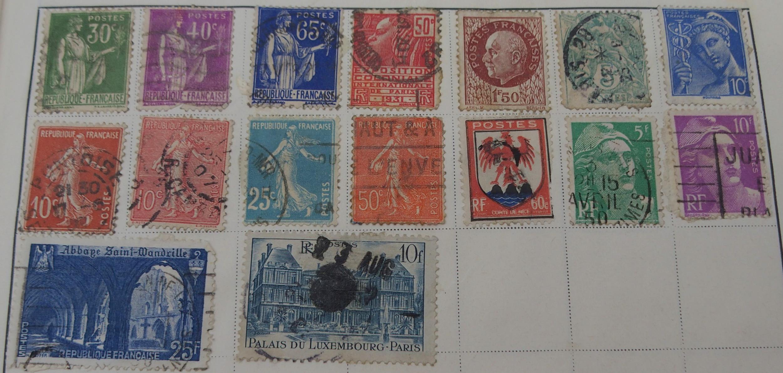 A lot comprising worldwide stamps in three albums Condition Report:Available upon request - Image 3 of 4