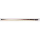 A white metal mounted violin bow 59 grams  Condition Report:Available upon request