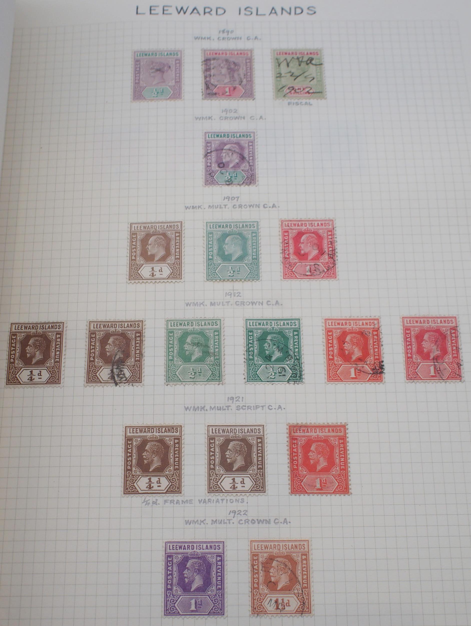 British Colonies and Protectorate stamps in a Stanley Gibbons Devon Stamp Album from 1867 Heligoland - Image 33 of 39