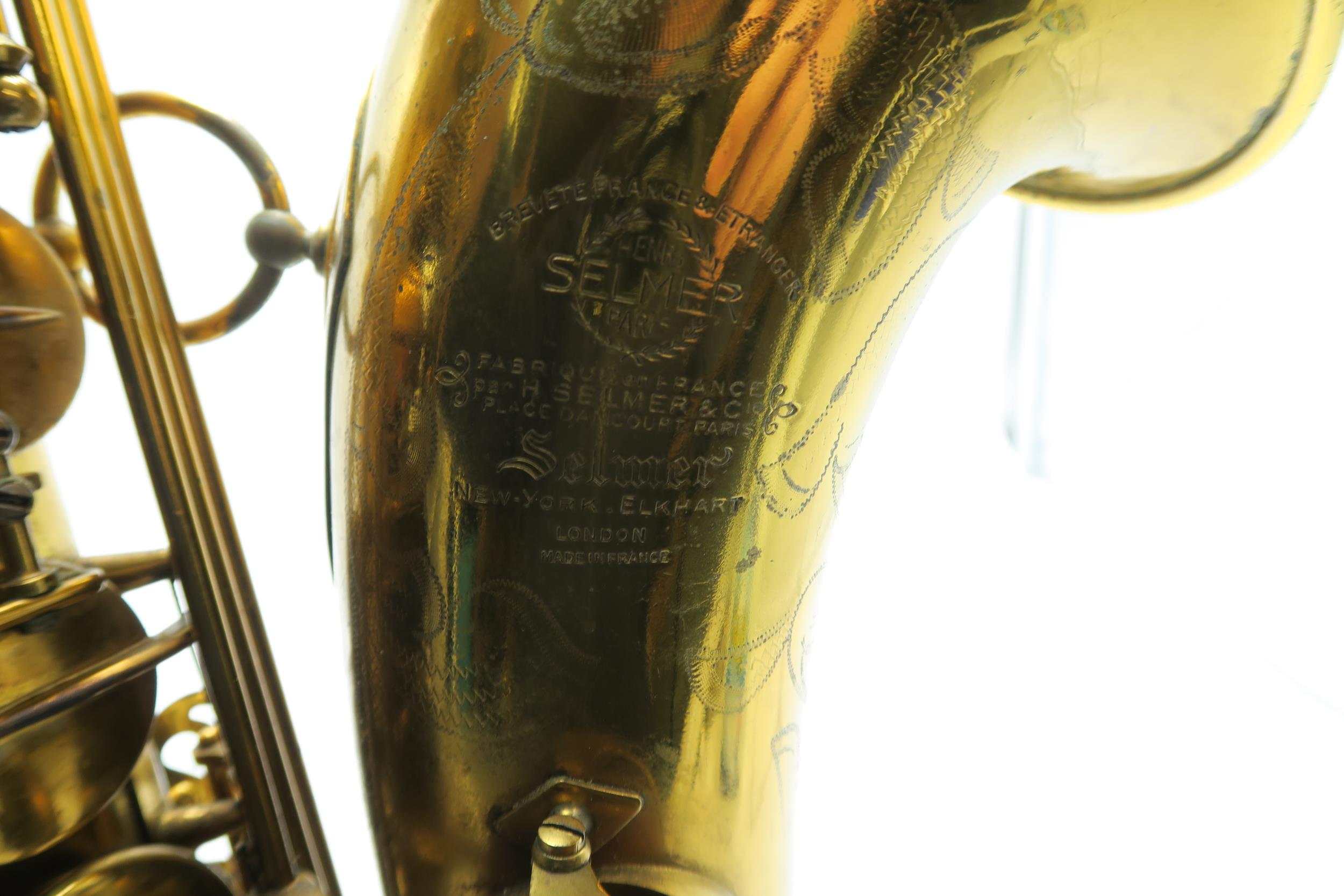 SELMER a Selmer Mark VI saxophone serial number M60086 no serial number to the crook with an Otto - Image 8 of 11