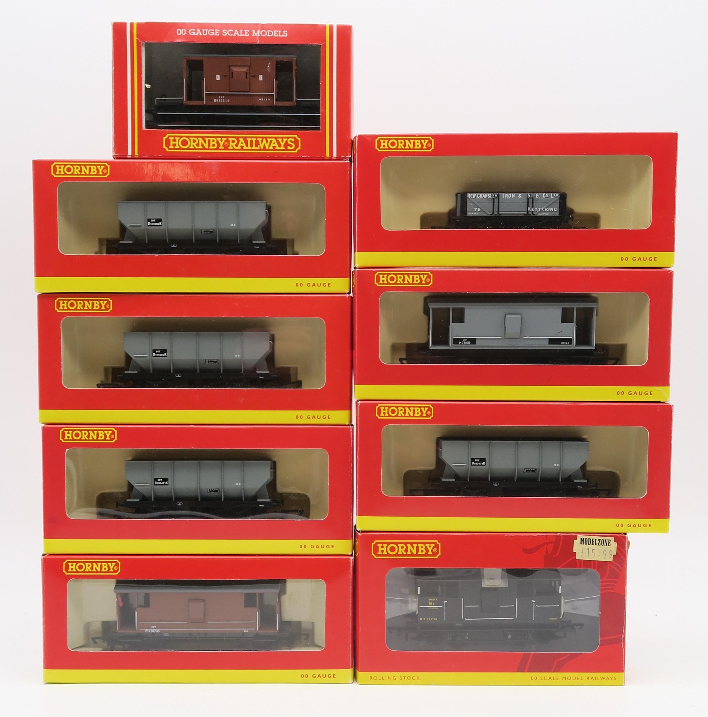 Hornby 00-gauge stock, boxed - R6432 BR Black Ballast Brake Van 'Db 992789', R6124C BR 20 Ton Hopper - Image 2 of 5