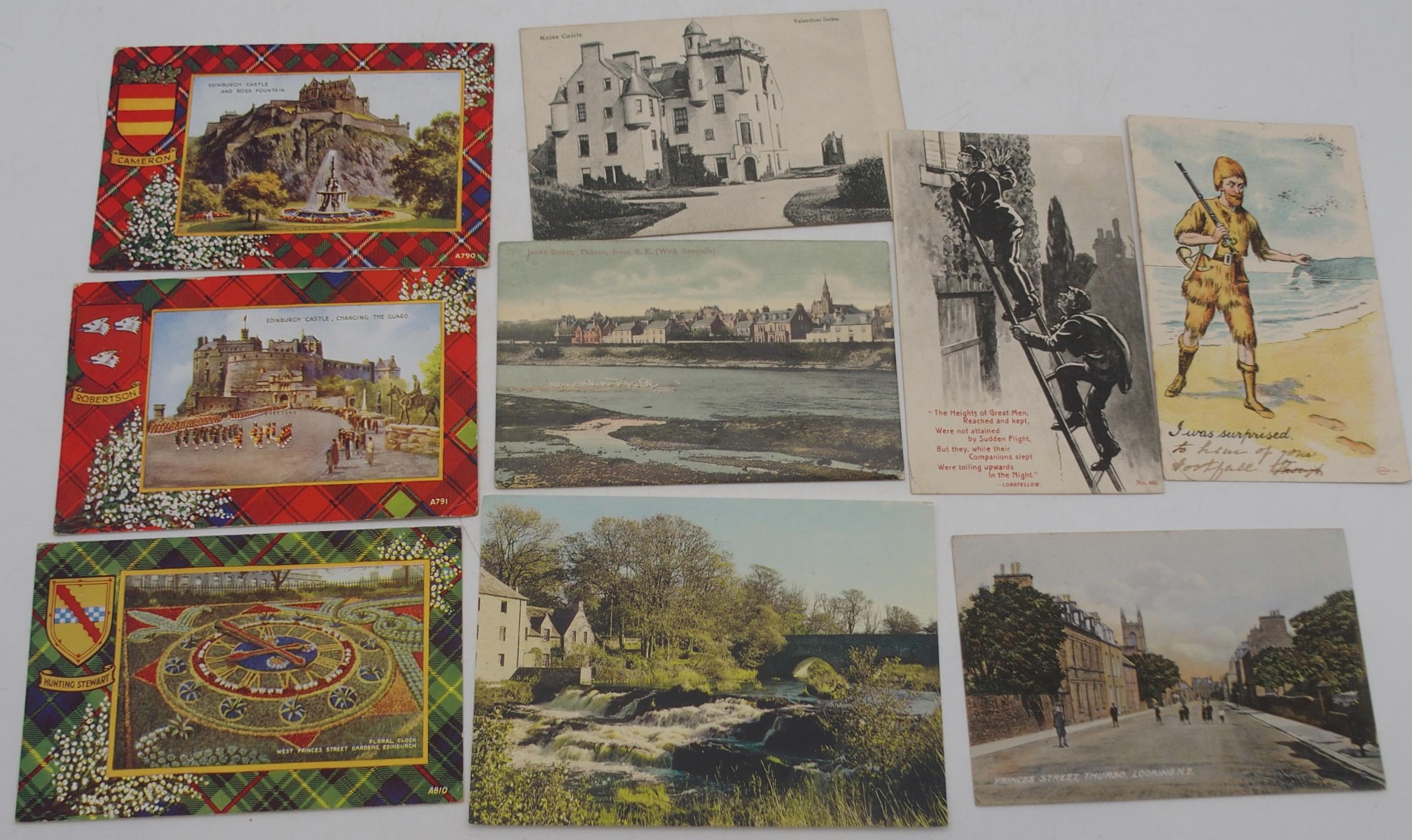 A small collection of post cards to include THE KING AT THE FRONT A Talk to the Peasants and The - Image 2 of 3