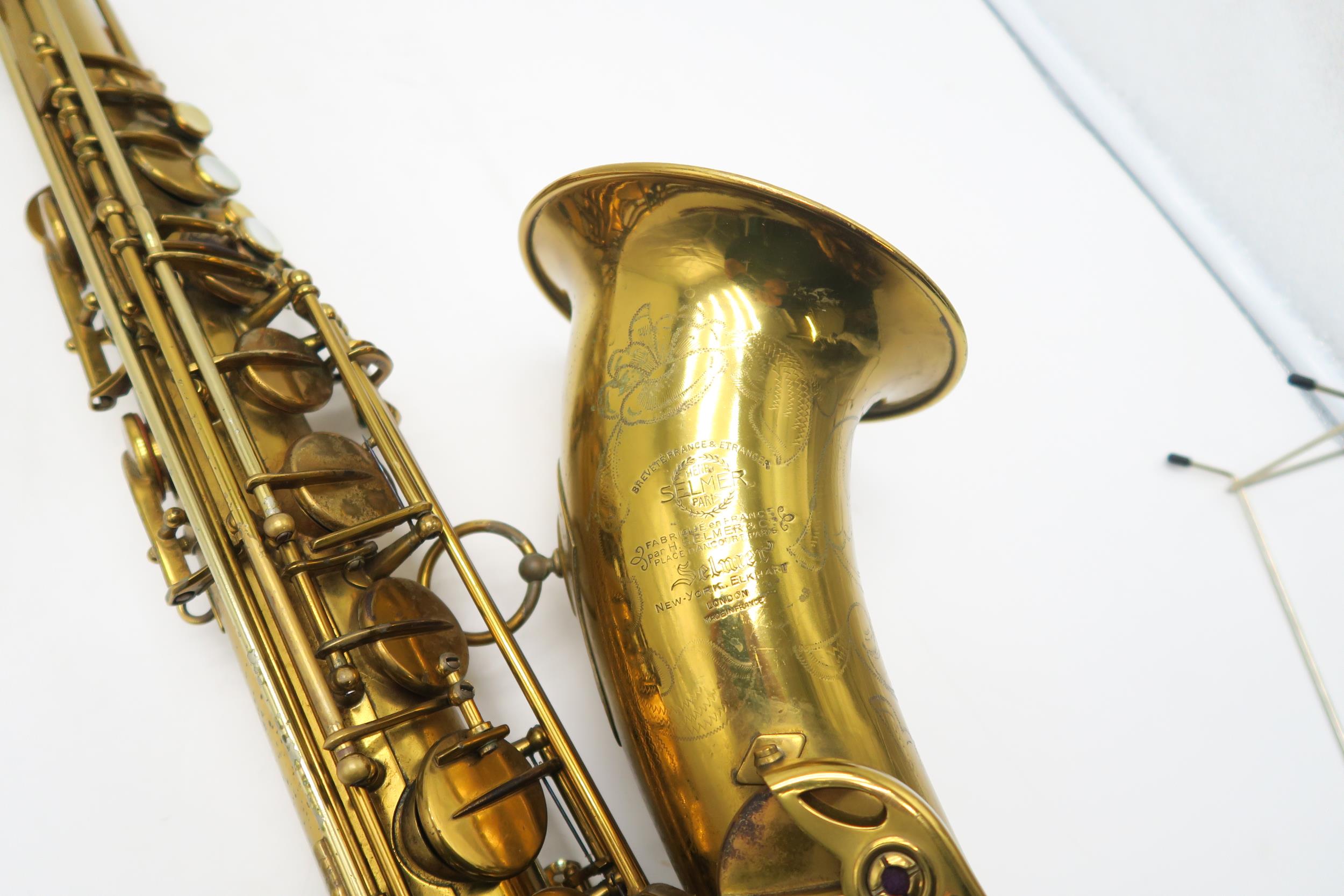 SELMER a Selmer Mark VI saxophone serial number M60086 no serial number to the crook with an Otto - Image 7 of 11