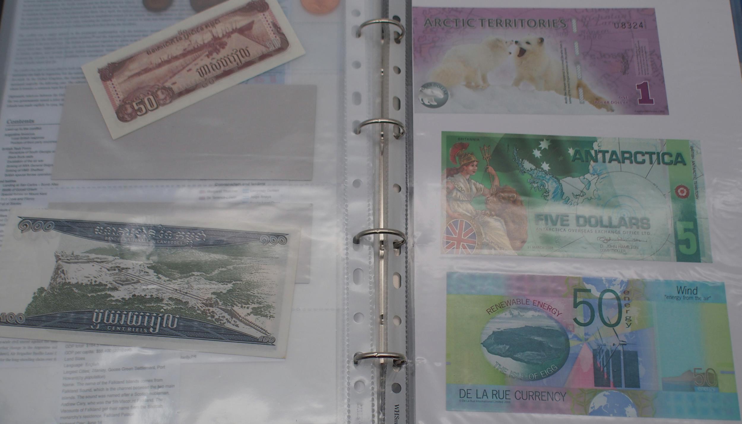 A collection of worldwide banknotes with examples from North Korea, Iraq, Syria, The Islamic - Image 11 of 11