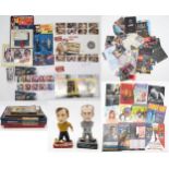 A mixed lot of film, television and theatre memorabilia, to include a collection of signed comedy/