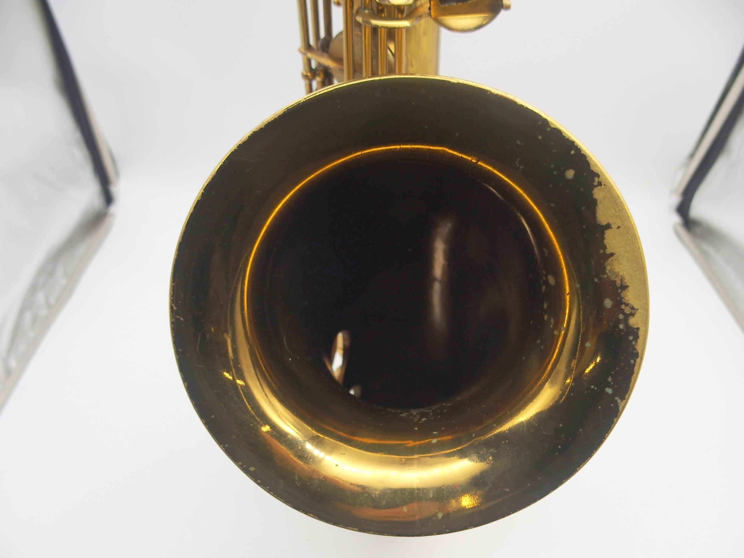**WITHDRAWN** Pennsylvania Special Baritone Saxophone serial number 261180 engraved "Pensyl - Image 28 of 33