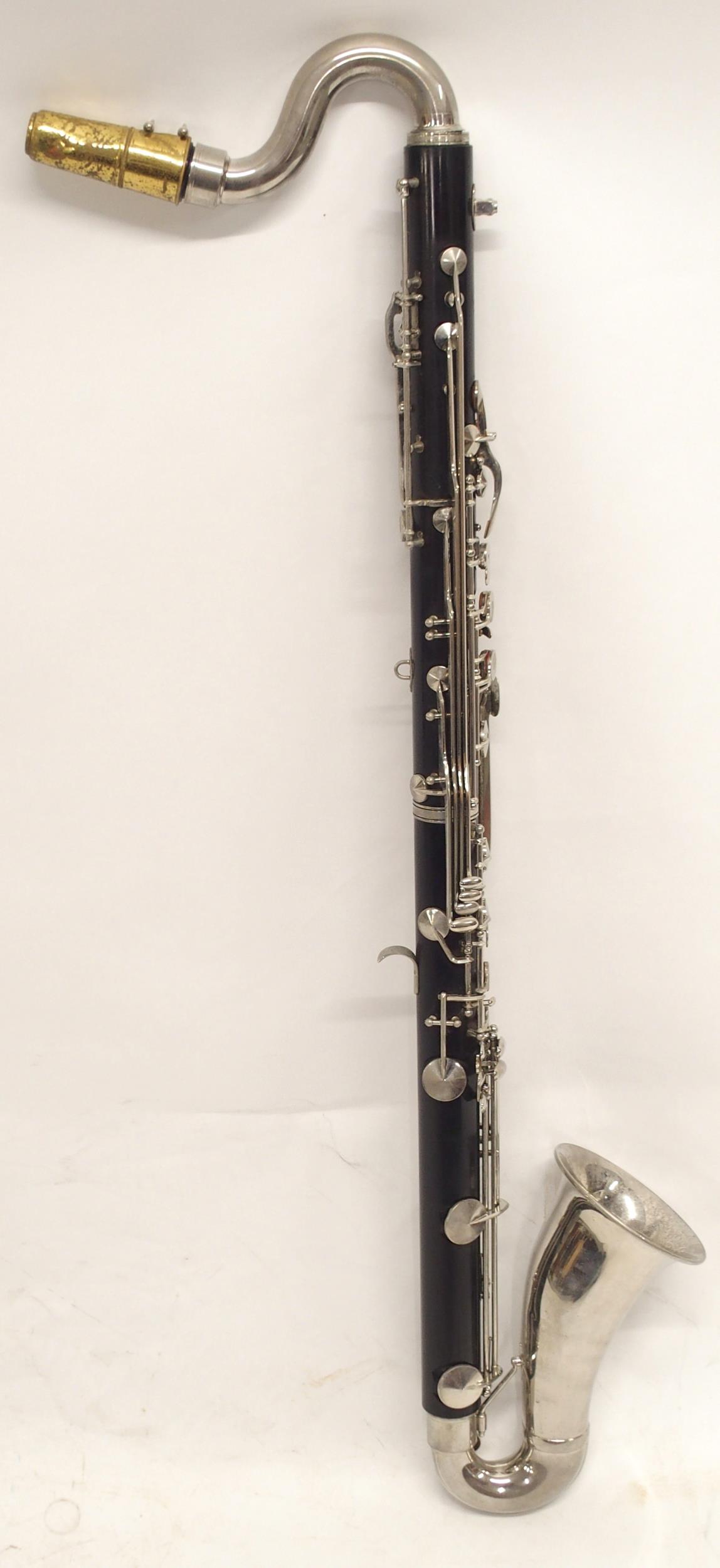 NOBLET PARIS GRENADILLA WOOD BASS CLARINET serial number 10861  Condition Report:Available upon - Image 2 of 10
