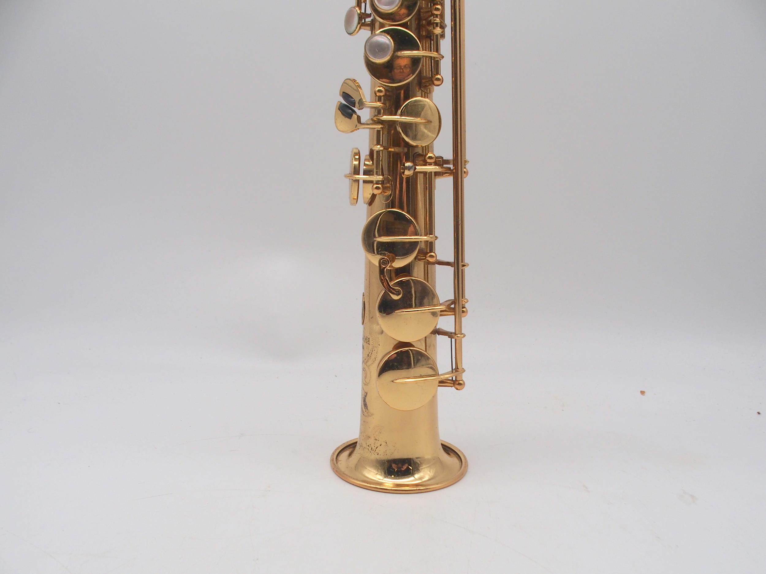 YANAGISAWA Elimona soprano saxophone serial number 00119353 JAPAN with fitted case Condition - Image 10 of 11