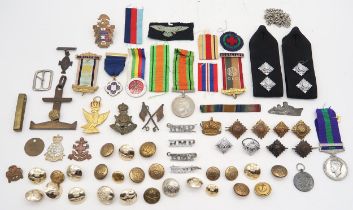 Mixed militaria, medals and regalia, to include an Imperial German Franco-Prussian War 1870-1871