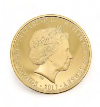 Elizabeth II (1952-2022) 5 Pounds Remembrance Day Poppy Coin Obverse bust of HM Queen Elizabeth II