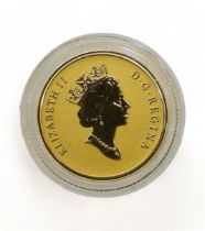 Elizabeth II (1952-2022) 10 Dollars Maple Leaves and 4th Effigy 2015 Obverse- Head of Queen