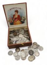 1 Shilling (1?20) a quantity of pre 1920 one shilling coins to include George III, Victoria,