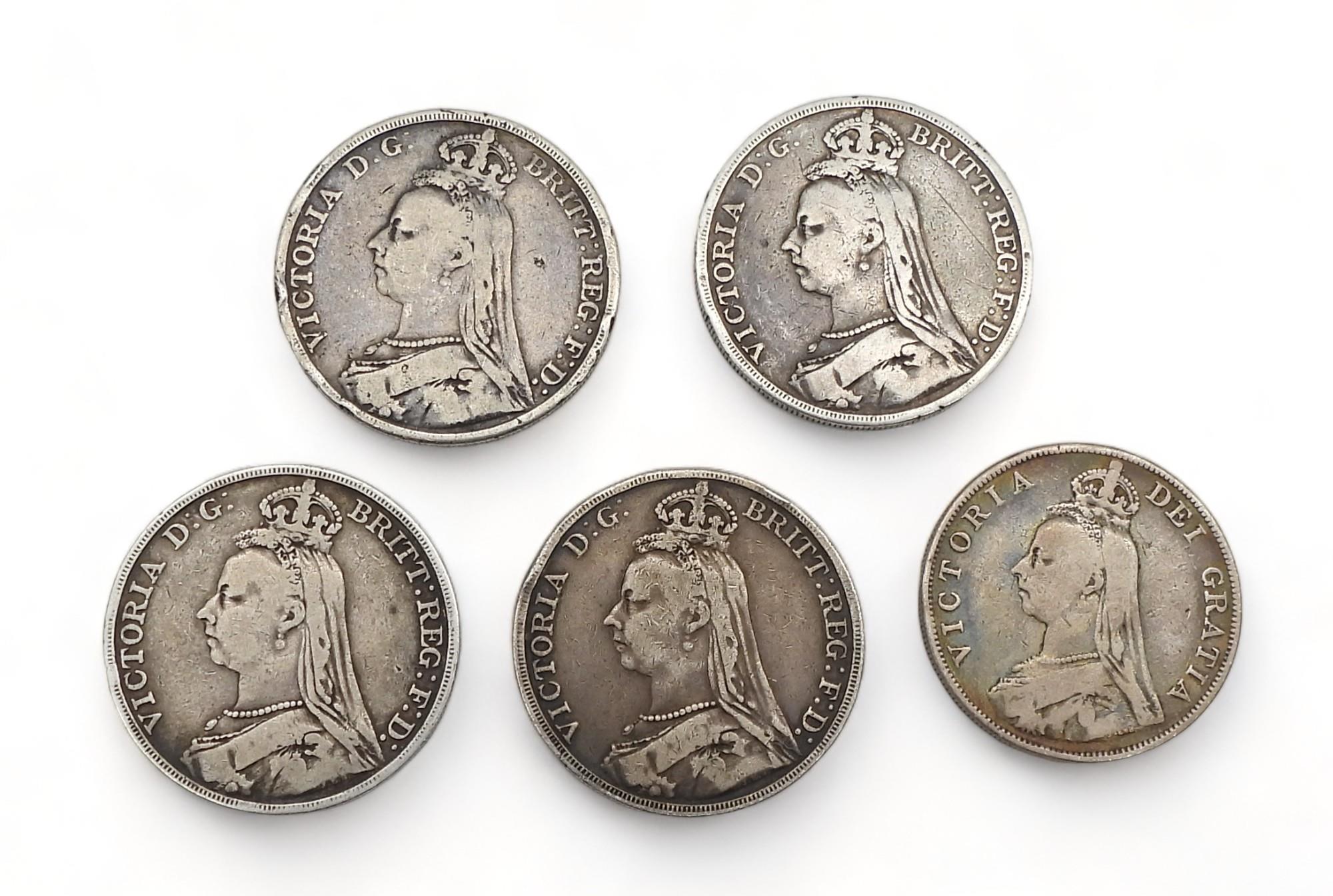 Victoria (1837-1901) 1 Crown 2nd portrait Obverse Crowned and veiled bust ('Jubilee Head') of