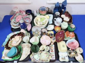 A collection of decorative ceramics including Maling, Carlton Ware, Clarice Cliff etc Condition