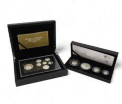 Elizabeth II (1952-2022) Royal Mint Silver Britannia Collection 2012 four coins to include: 1x Ounce