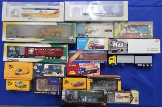 A collection of boxed scale model die-cast vehicles, to include the Corgi Classics and Heavy Haulage