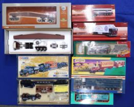 Boxed Corgi haulage lorries, to include examples from the Hauliers of Renown, Showman's Range and