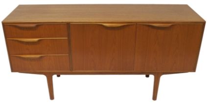 A MID 20TH CENTURY TEAK MCINTOSH & CO LTD, KIRKCALDY "DUNVEGAN" SIDEBOARD  with pair of cabinet