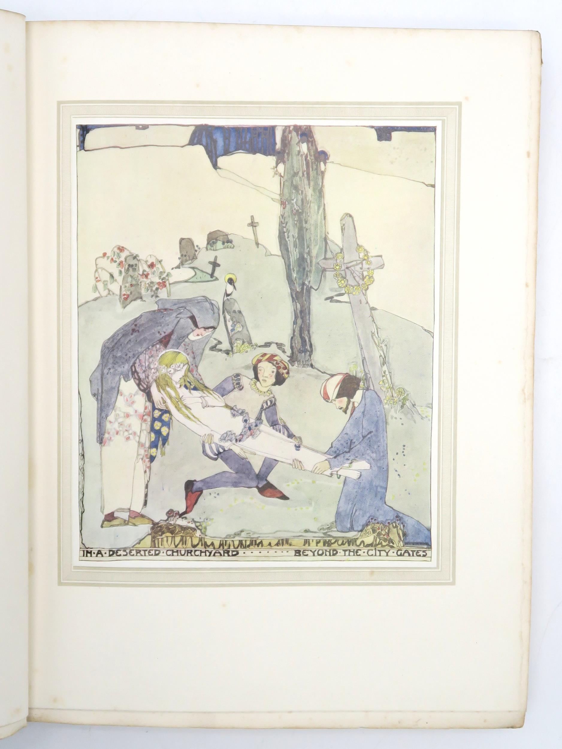 KING, JESSIE M. (ILLUS.) A HOUSE OF POMEGRANATES BY OSCAR WILDE Methuen and Coy., London, 1915, - Image 3 of 9